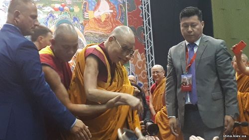 Учения далай Ламы в Риге